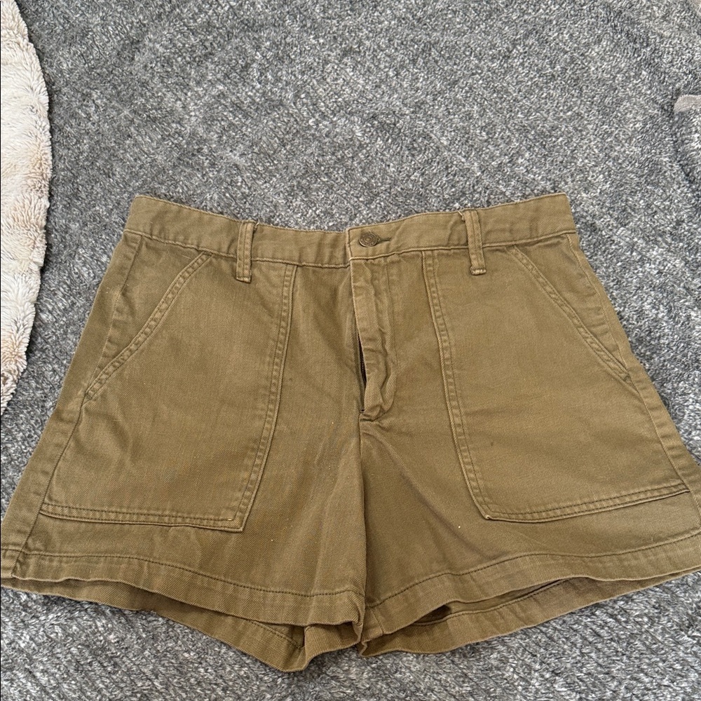Women's Green Shorts